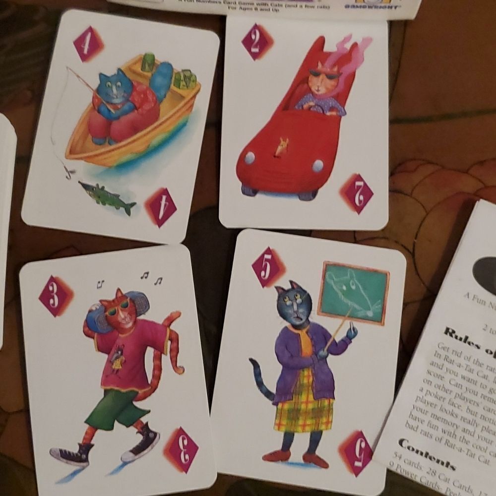 Rat A Tat Cat Card Game - Picture 3 of 3